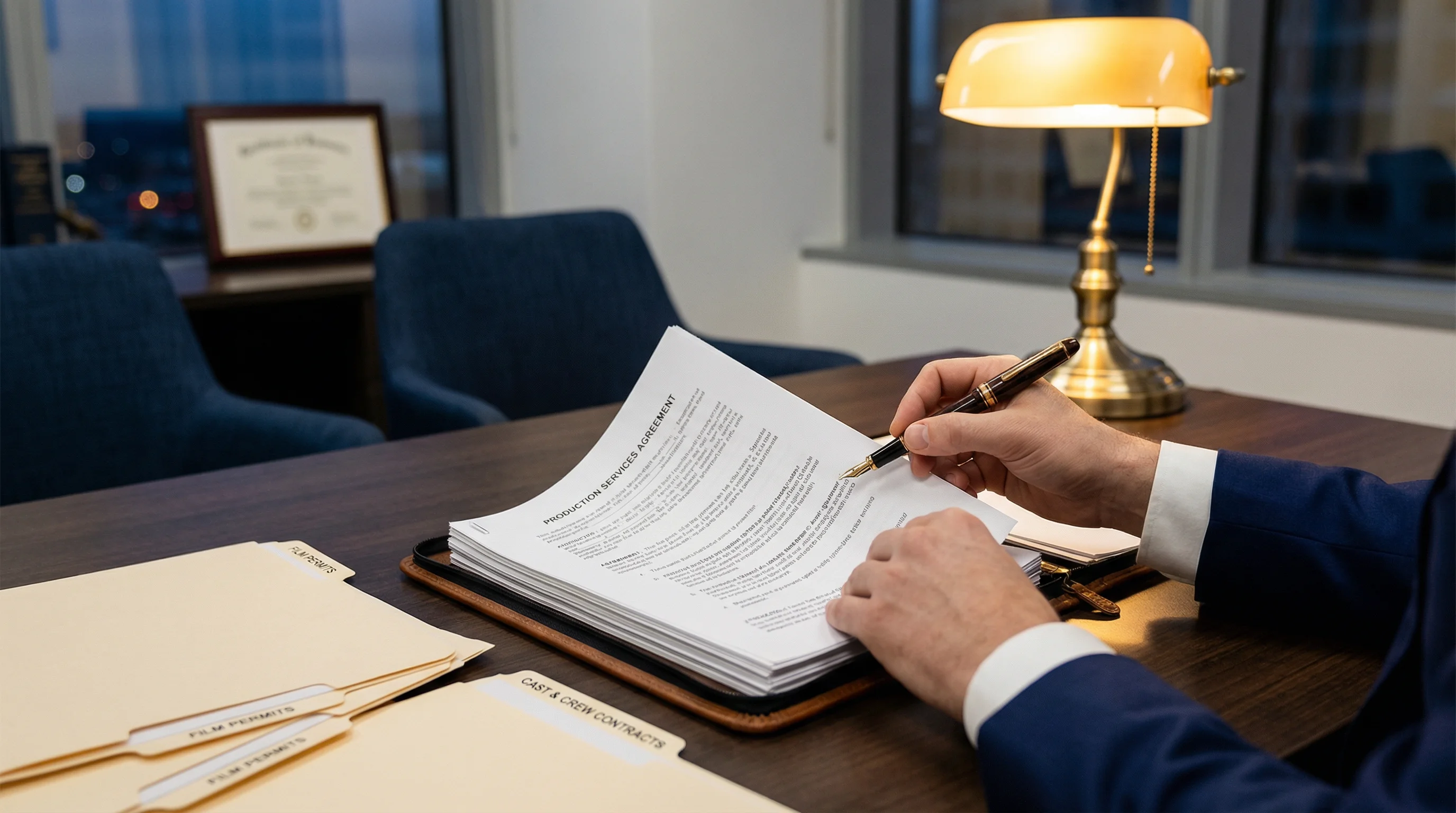 影视合同审查服务场景